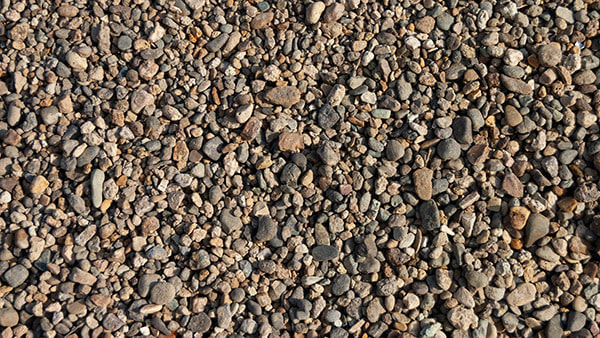 阿武隈川で採取した川砂利