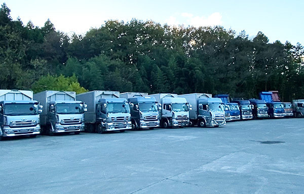 数多くの車両を所有